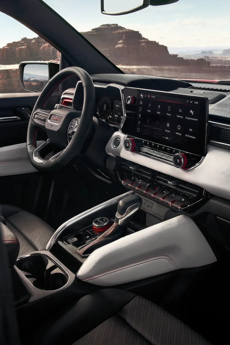 2026 GMC Canyon infotainment system at Auto Town GMC in Gladstone OR