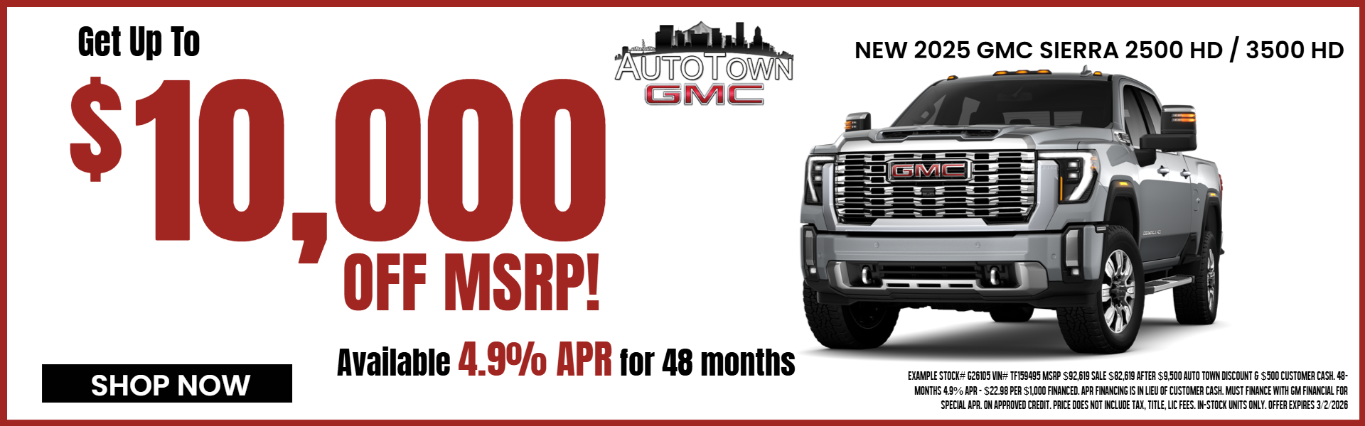 New 2025 GMC Sierra 2500 HD /3500 HD