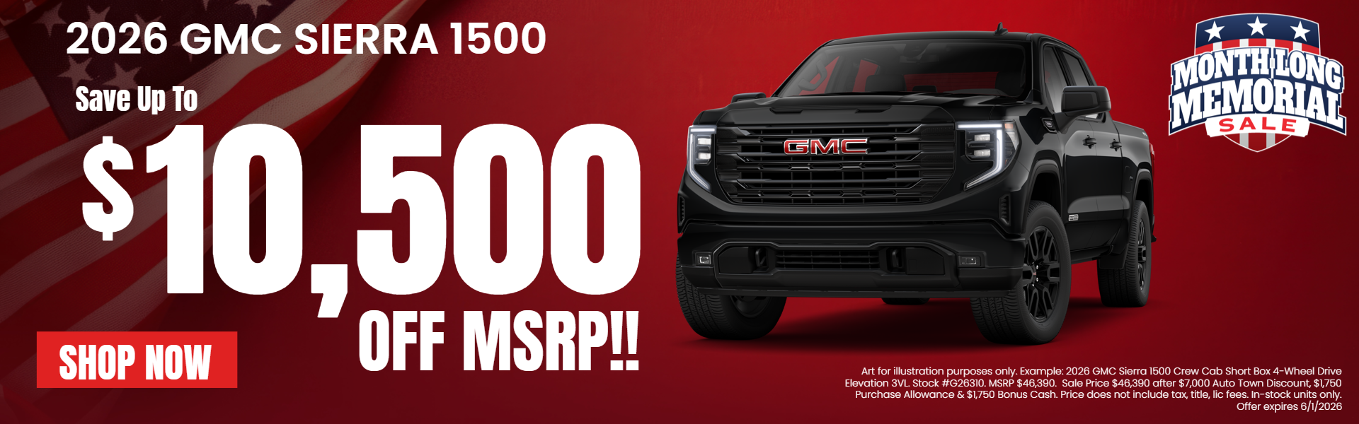 New 2026 GMC Sierra 1500