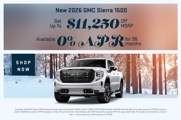 New 2026 GMC Sierra 1500