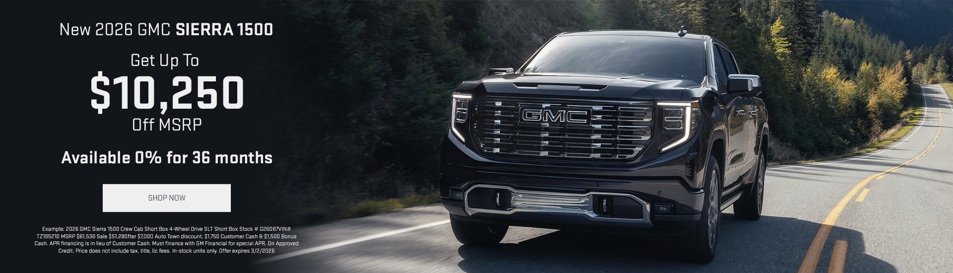 New 2026 GMC Sierra 1500 