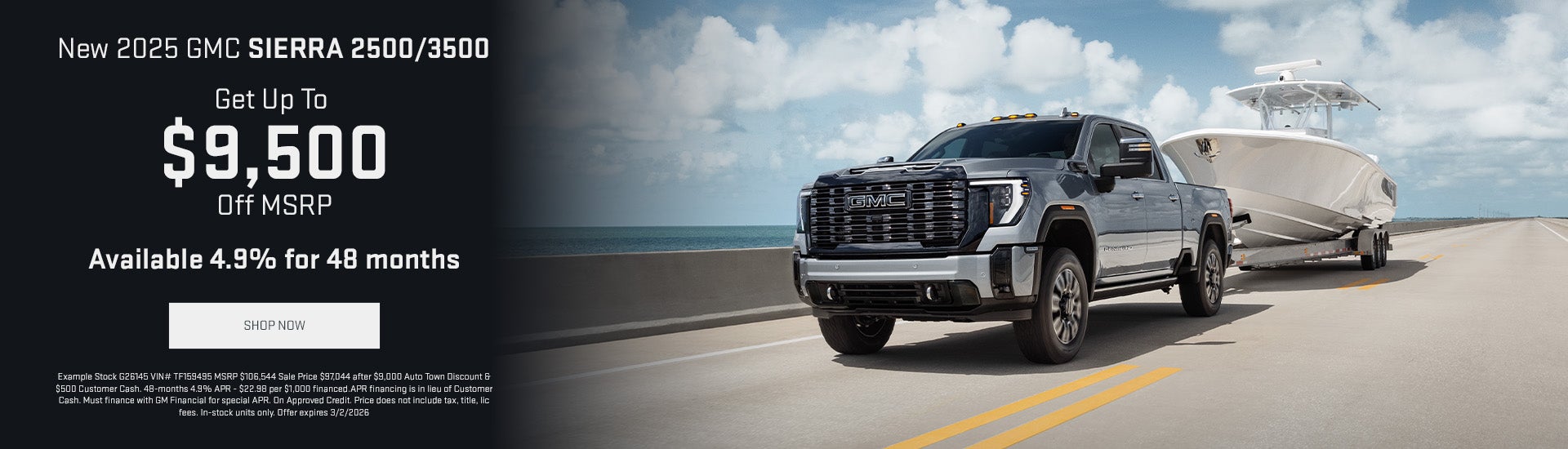 New 2025 GMC Sierra 2500/3500 