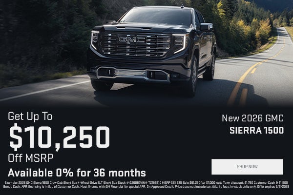 New 2026 GMC Sierra 1500 