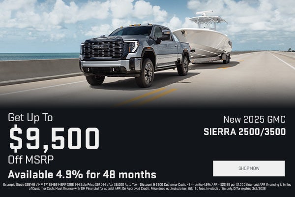 New 2025 GMC Sierra 2500/3500 