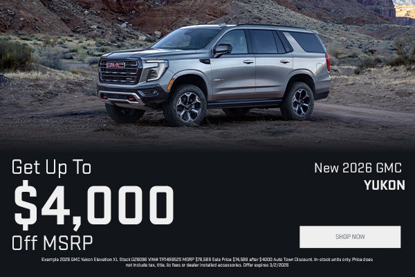 New 2026 GMC Yukon