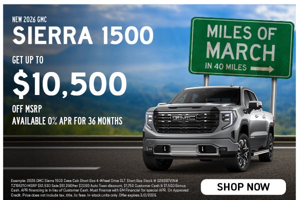 New 2026 GMC Sierra 1500