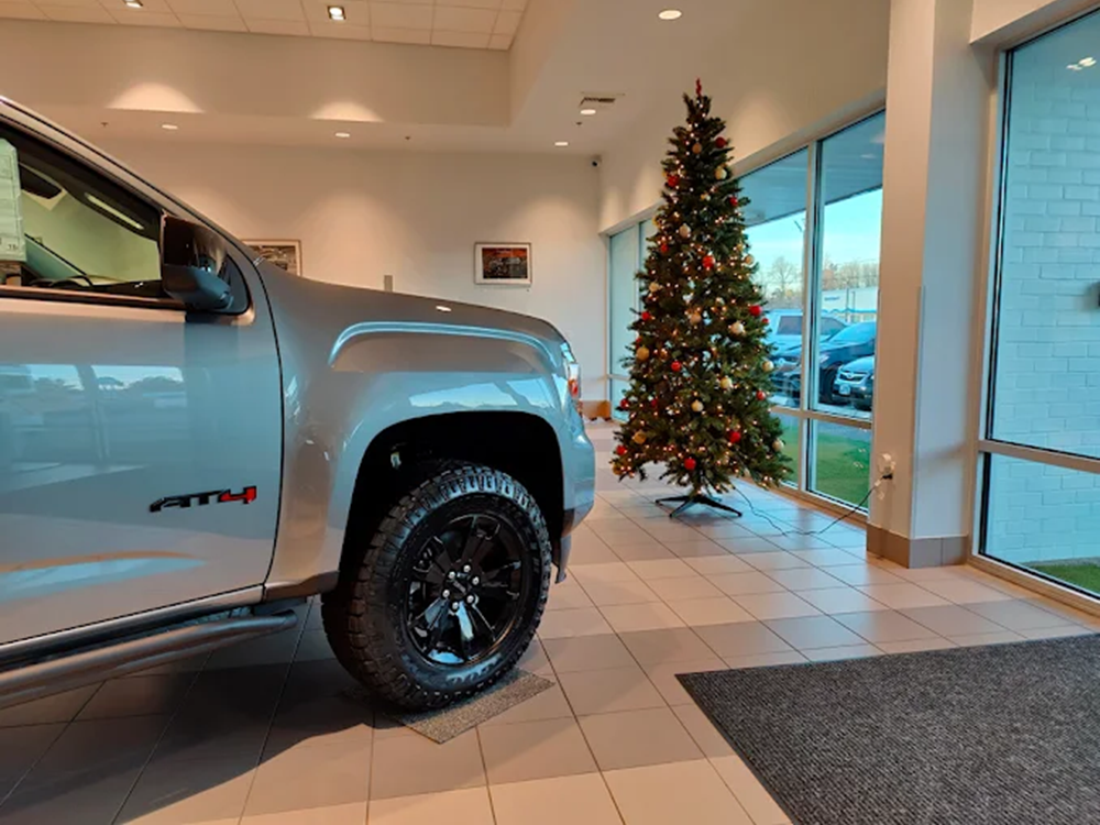 AT4 in Auto Town GMC Showroom