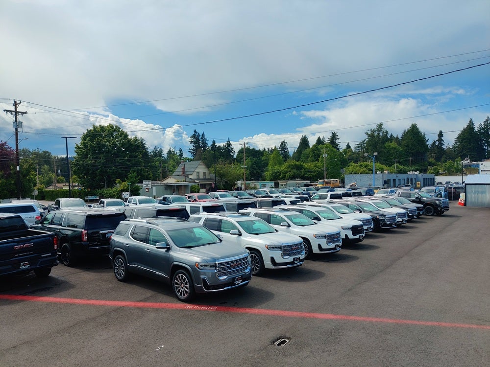 Auto Town GMC Sales Lot